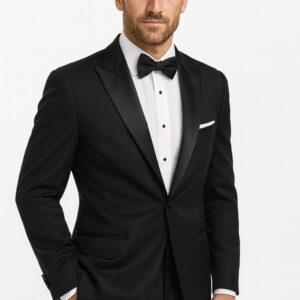 1Button Peak Lapel Tux
