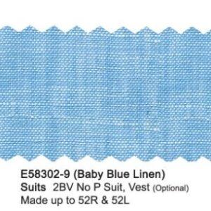 Alternative view of Baby Blue Linen Suit