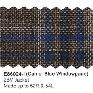 Alternative view of Camel Blue Windowpane Wool Jacket