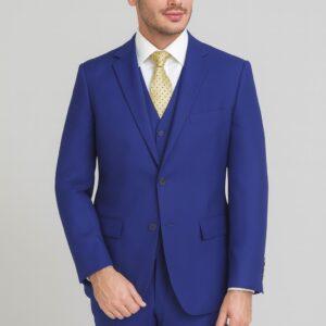 French Blue Suit