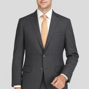 Gray Birdseye Suit