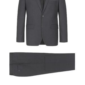 Alternative view of Solid Gray Suit Italian Style