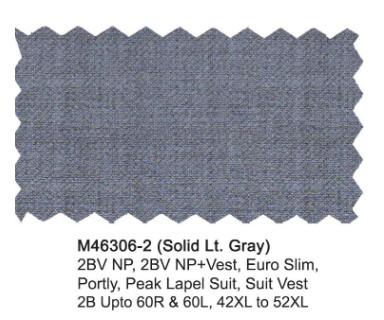 Solid Light Gray suit - Image 2
