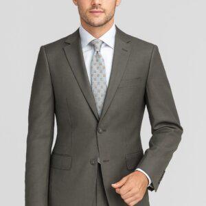Solid Taupe Suit