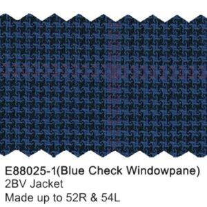 Alternative view of Blue Check Windowpane Luxury Italian Sport Jacket