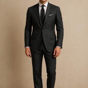 Charcoal Italian Suit