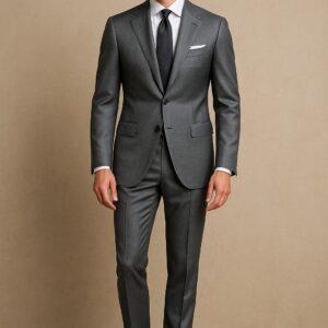 Sharkskin Italian Luxury Suit