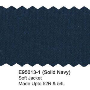 Alternative view of Solid Navy Wool Blend Luxury Italian Sport Jacket